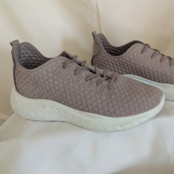 ECCO WOMENS THERAP LACE SNEAKER - TAUPE - SZ 39 / 8.5/9 - Picture 3 of 11
